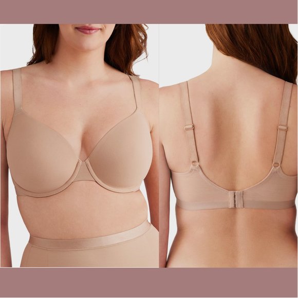 NEW $76 Wacoal [ 38DDD ] Shape Revelation Shallow T-short Bra in Praline Nude‎ - Picture 1 of 9